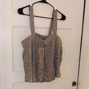 Max Studio Checkered Women's Blouse